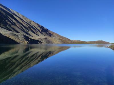 Озеро Кок-Коль в Горном Алтае на границе с Монголией