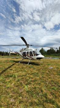 Вертолетная заброска на высокогорные озера Алтая