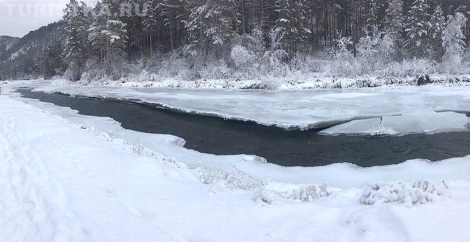 Река Сема около базы «Михайлово»