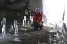 Ледяная пещера в Шебалинском районе