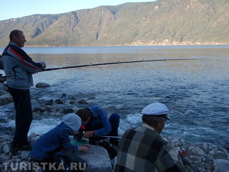 Рыбалка на реке Большие Чили