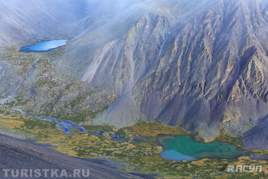 Озеро Кок-Коль на границе с Монголией