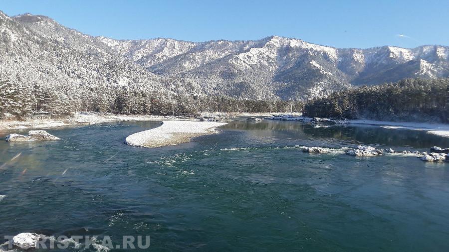 Река Катунь в Горном Алтае