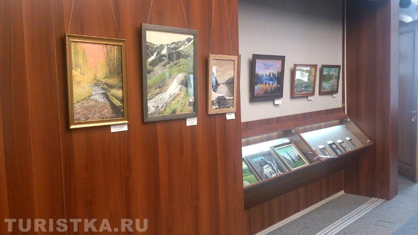 Выставка в Доме Ученых Новосибирского Академгородка