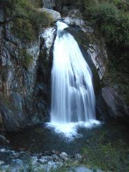 Водопад Корбу в малую воду