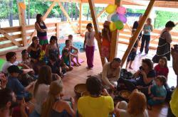 Горный Алтай : Первый летний фестиваль Байана 2014 : Открытие фестиваля