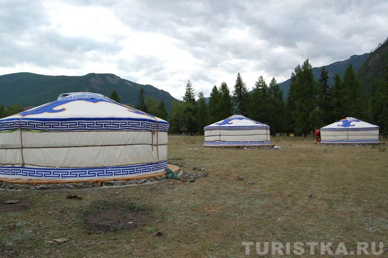Монгольские юрты