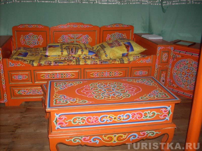 Мебель монгольских кочевников