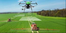 Контроль посевов с помощью дронов