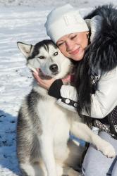 Отдых на Алтае : Заимка Борискин лог : Фото-сессия Добрый пес