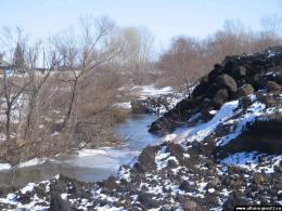 Река Каменка у села Колбаны