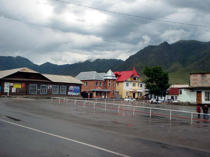 Центр села Онгудай
