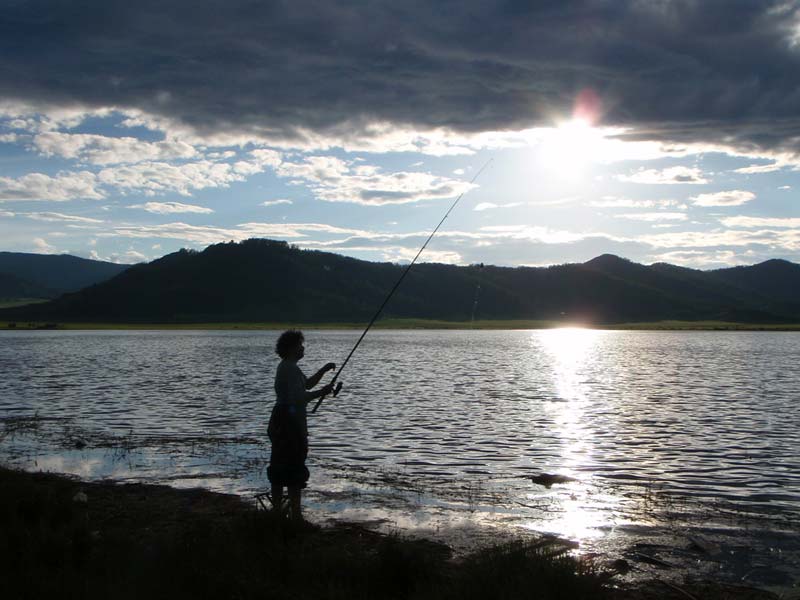 Рыбалка на Теньгинском озере