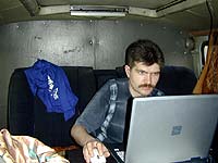Автопробег по Горному Алтаю (май 2006) : Полевая лаборатория