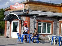 Автопробег по Горному Алтаю (май 2006) : Тальменка. Кафе Транзит