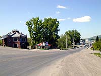 Автопробег по Горному Алтаю (май 2006) : Село Майма (налево - в Горно-Алтайск)