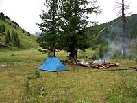 Горный Алтай : Поход от Чемала до Телецкого (лето 2007) : Стоянка на Тюрдеме-Южеме