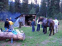 Горный Алтай : Поход от Чемала до Телецкого (лето 2007) : Обого. Группа лошадников