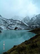 Поход по Горному Алтаю (сентябрь 2005) : Первое каракабакское озеро
