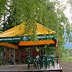 Горный Алтай : Кемпинг Карагай на Телецком озере : Летнее кафе