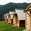 Горный Алтай : База Лазурный Берег в селе Чемал : Летние двухместные домики