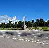 Горный Алтай : Семинский перевал : Стела в честь 200-летия присоединения Алтая к России