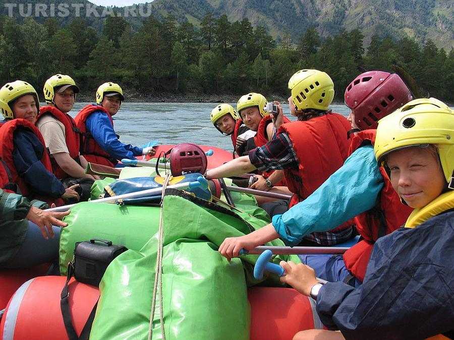 Сплав по Нижней Катуни