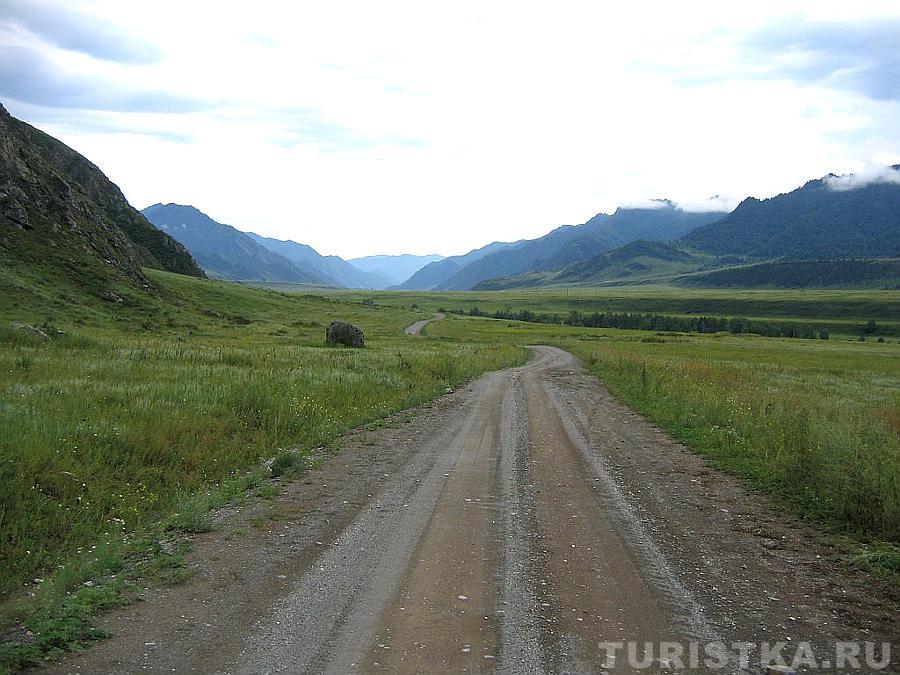 Дорога вверх по Катуни