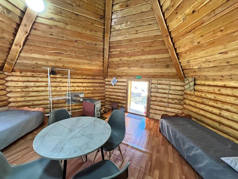 Аил с печкой