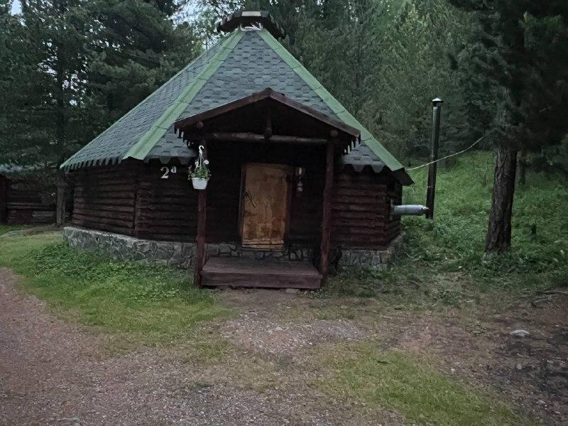 Аил с печкой