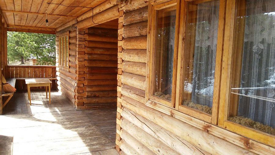 Домик с печкой