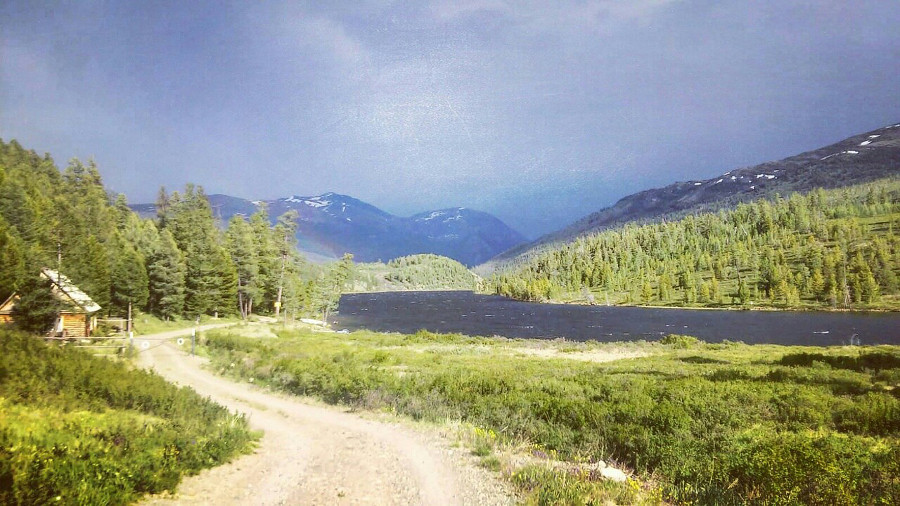 Дорога к озеру Кек-Кель (КӦК-КӦЛЬ)