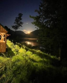 Озеро Кок Коль на Алтае в Акташе