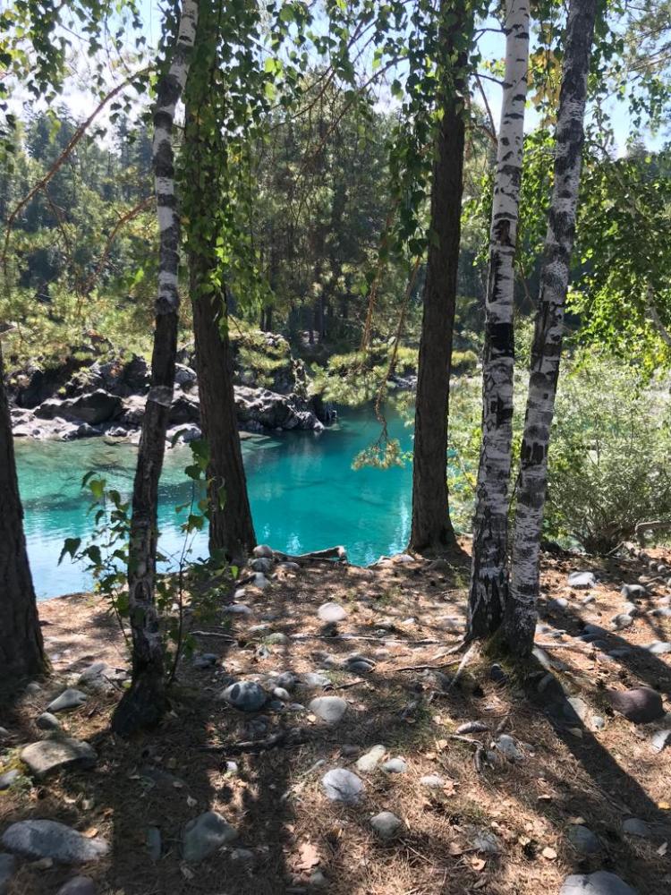 Алтай Голубые озера август 2022 г