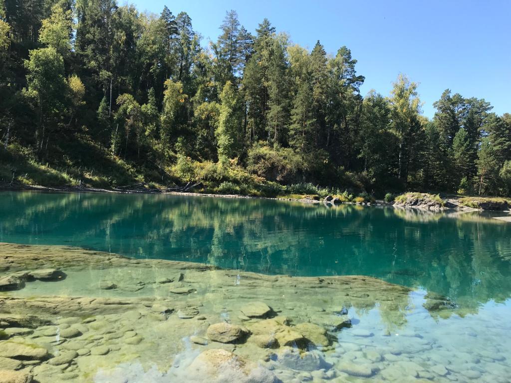 Алтайские Голубые озера август 2022 г