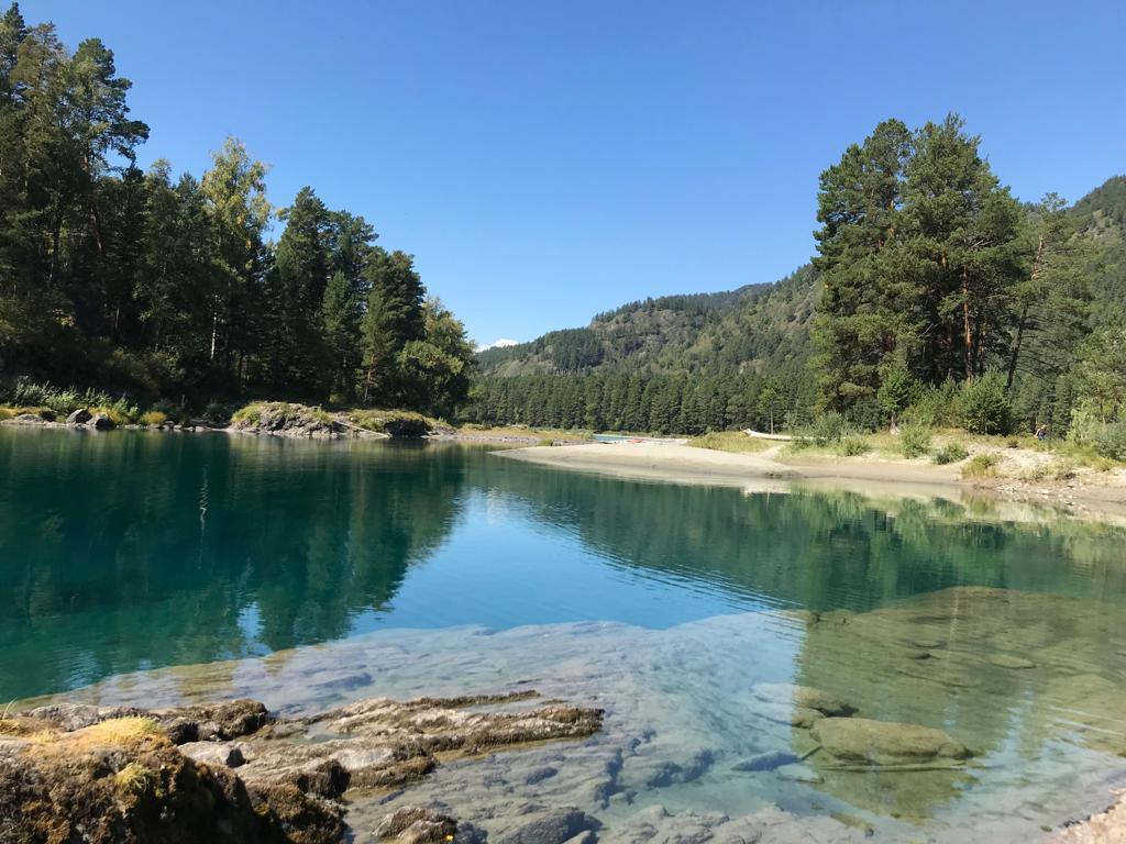 Алтайские Голубые озера август 2022 г