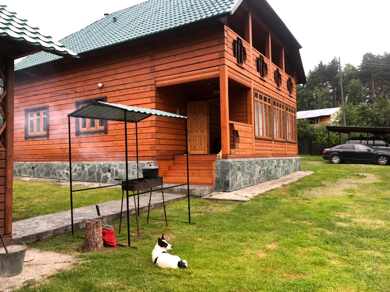 Дом с камином до 10 чел.
