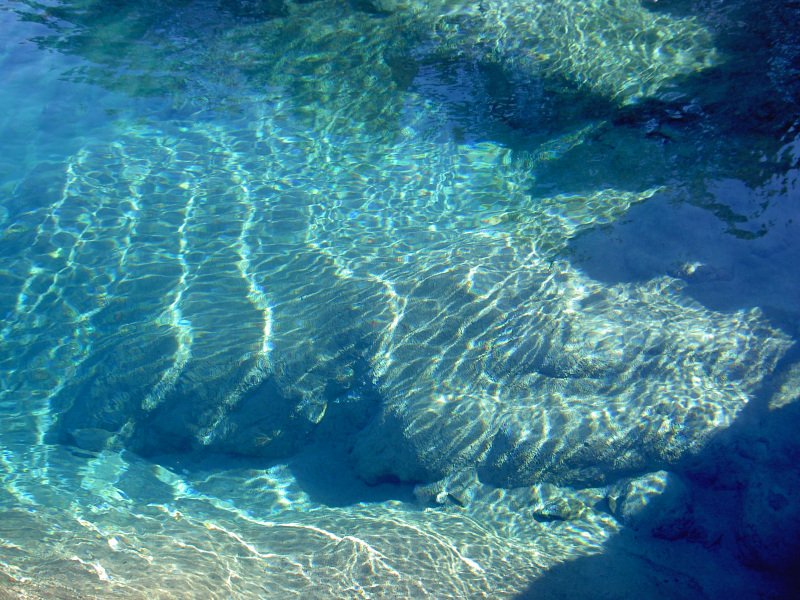 Голубые озера осенью