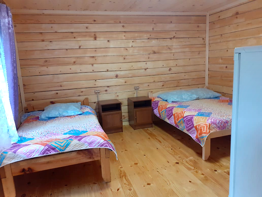 Благоустроенный 3-х местный домик
