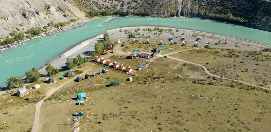 "Яломан Кэмп" база отдыха Горный Алтай