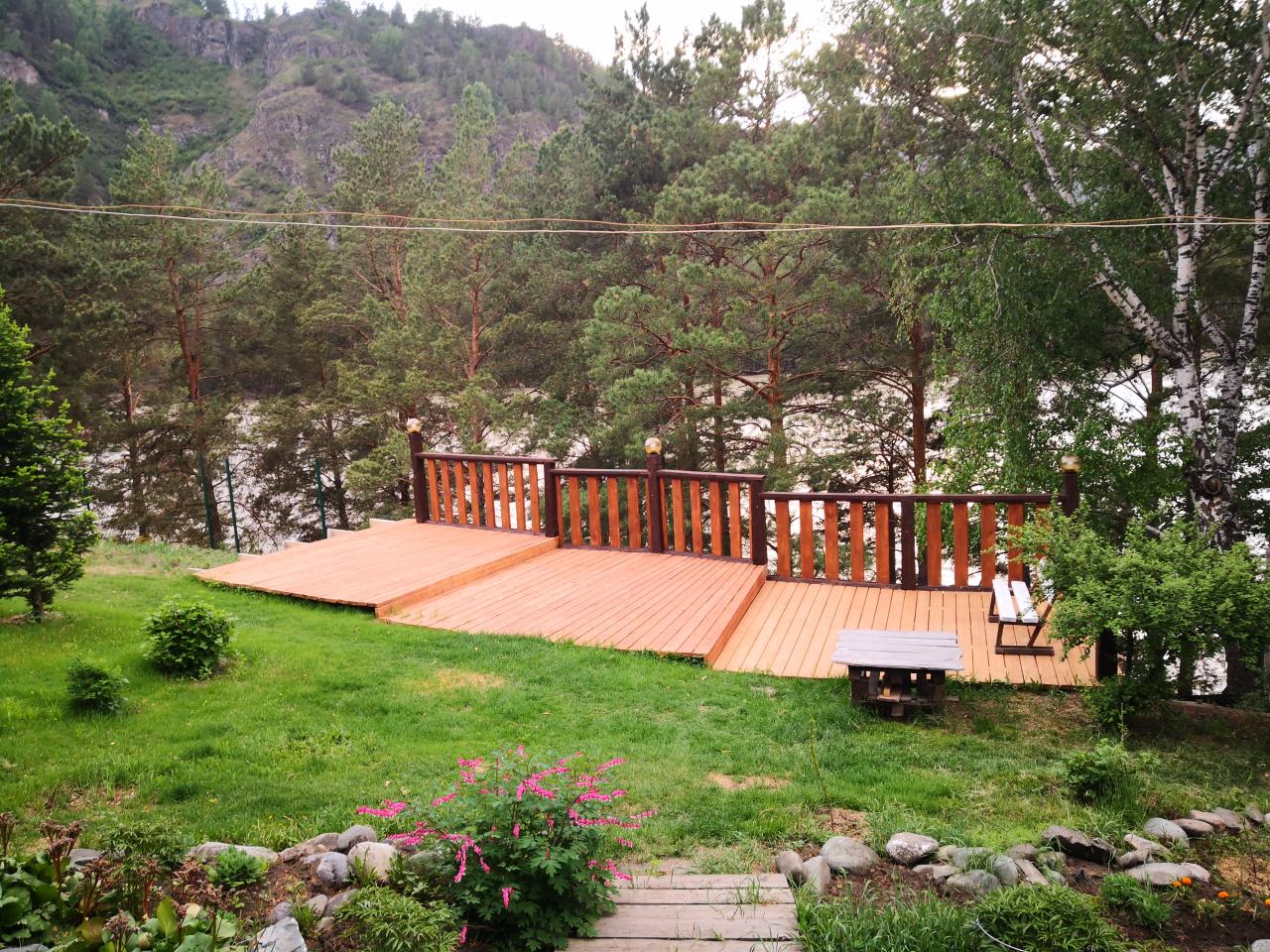 Смотровая площадка на реку Катунь