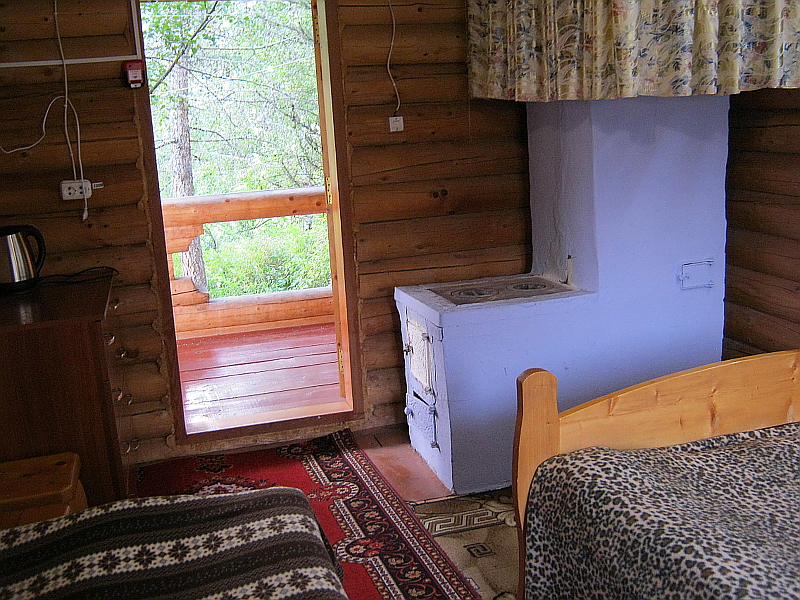 3-местный домик с печкой