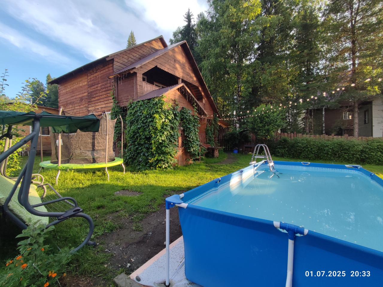 Кедровый дом на Телецком озере 