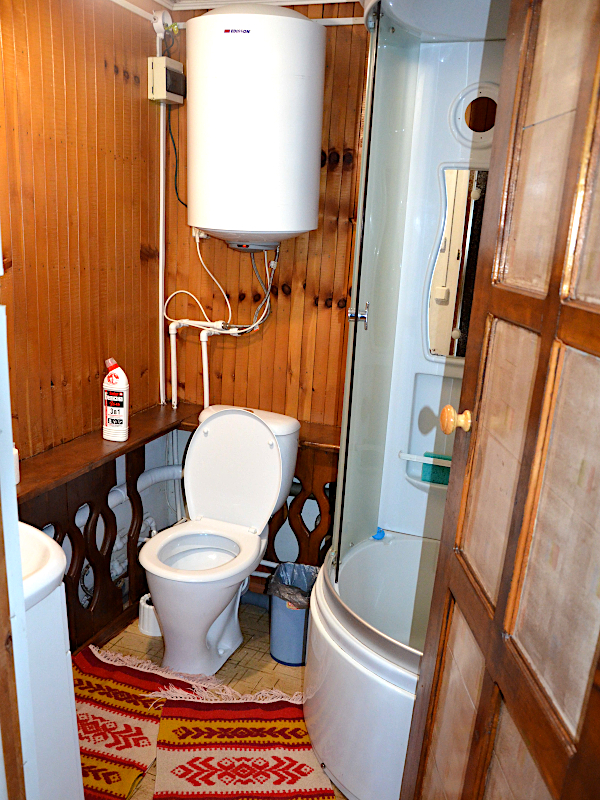 Санузел на втором этаже