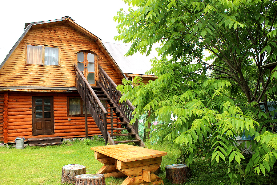 Вид на гостевой дом