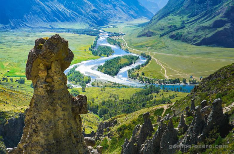 Водно-пеший тур Телецкое озеро и долина Чулышмана