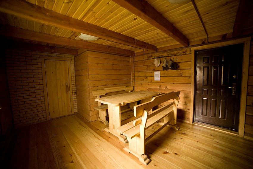 Комната отдыха в бане