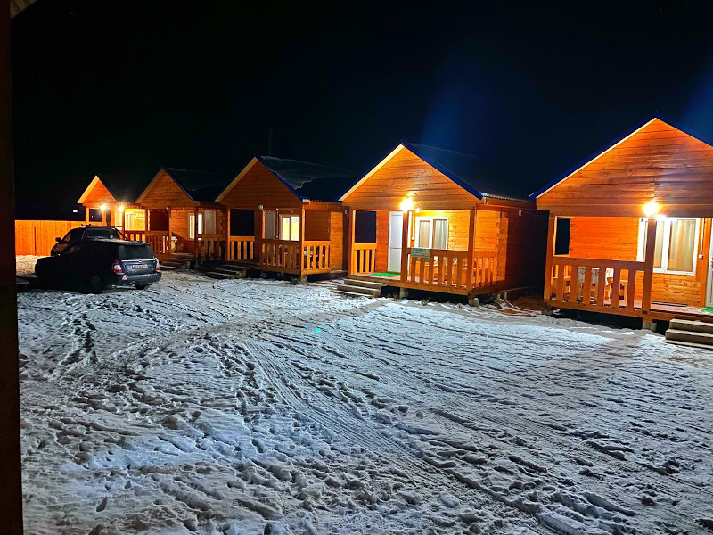 Зимний отдых  в Чемале в теплых домиках