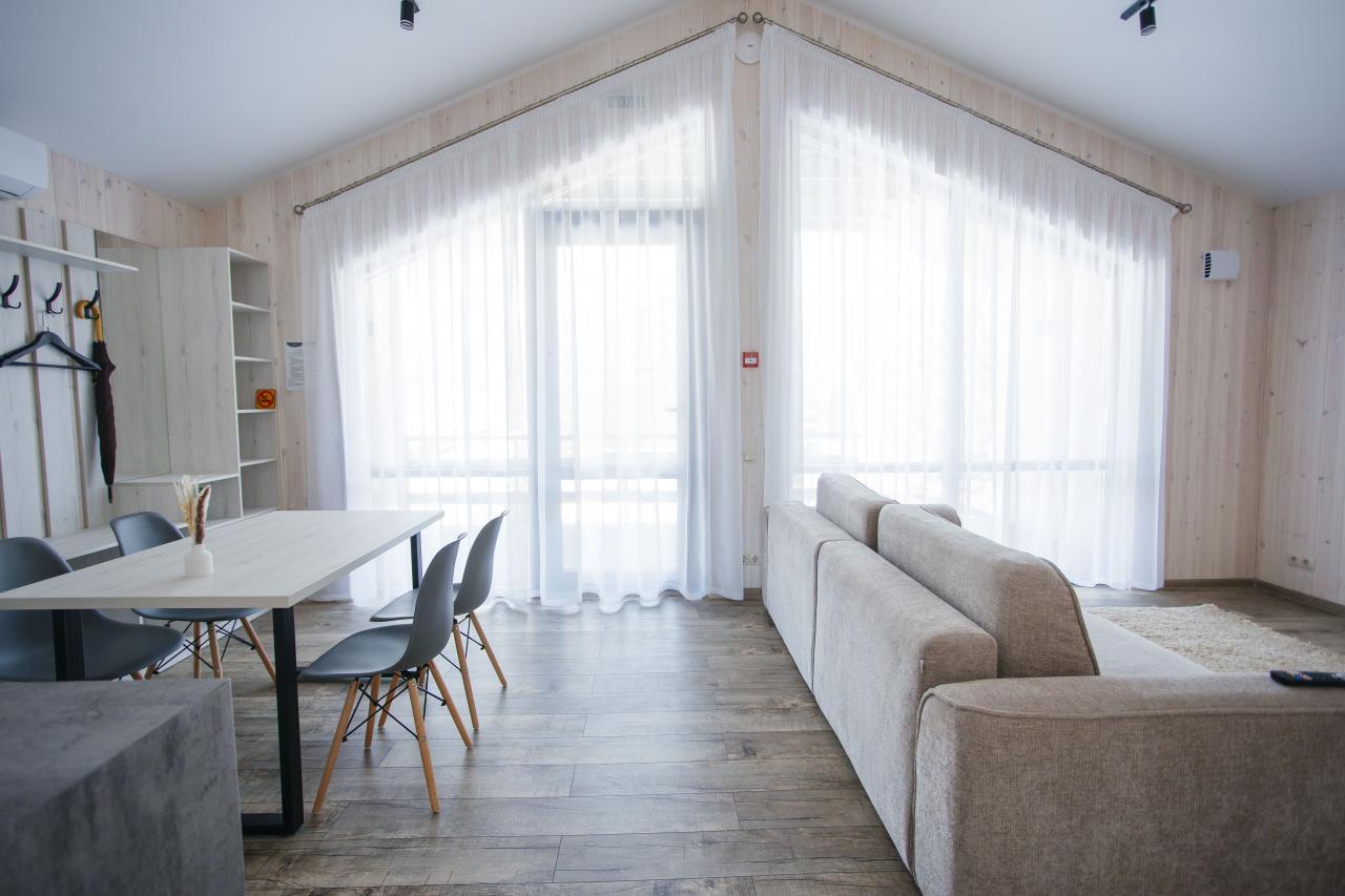 Барнхаус 1 гостиная