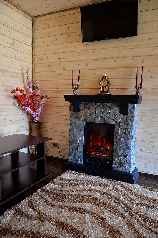 Камин в Люксе